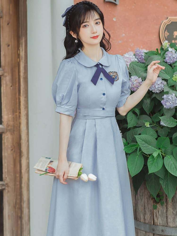 18岁成人礼女生女孩礼服仙气超仙森系女高中生连衣裙小个子高级感