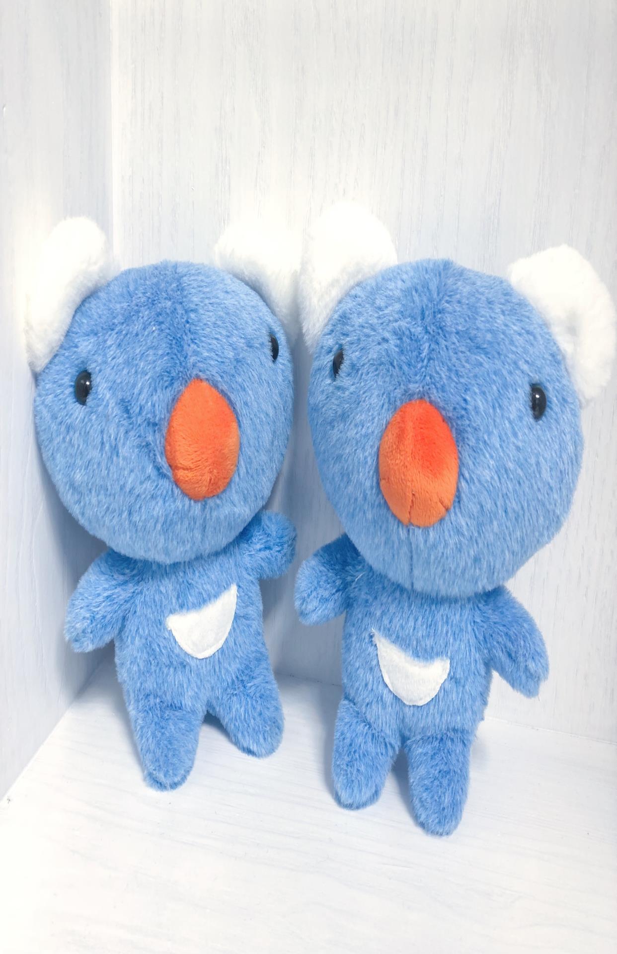 蓝色熊猫公仔图片