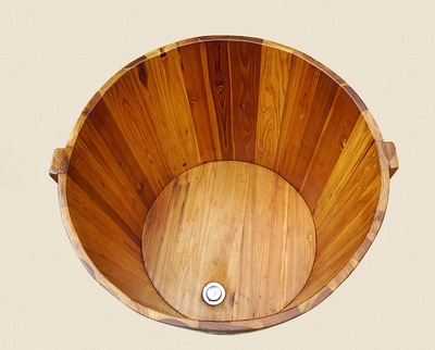 包邮泡澡木桶成人圆形洗澡桶小孩圆木桶成人浴盆成人家用实木浴桶