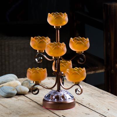 酥油灯七盏灯座价格