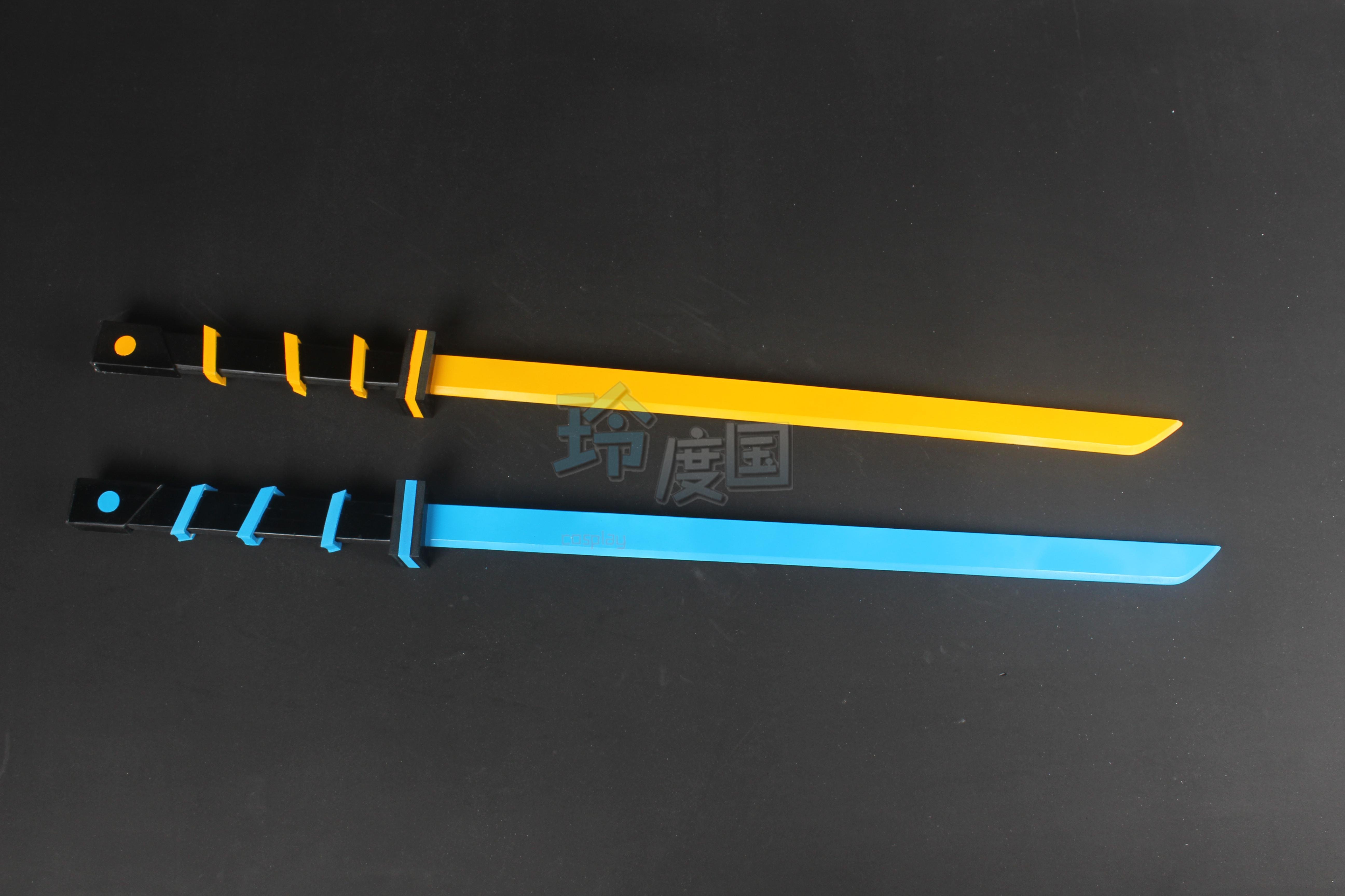 cosplay道具凹凸世界安迷修特价双刀武器