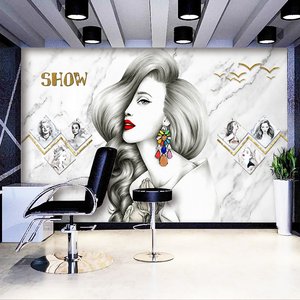 【发廊理发店背景墙壁纸墙纸图片】发廊理发店背景墙壁纸墙纸图片大全