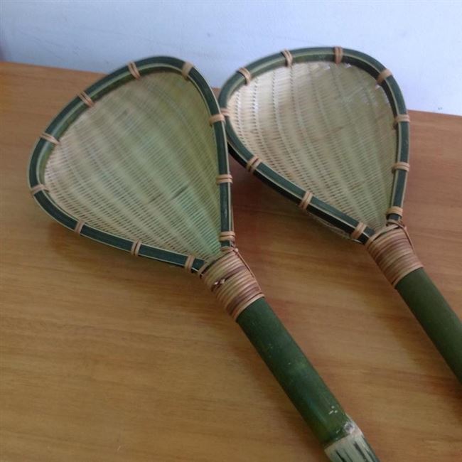 纯手工竹编竹制厨房用具图片