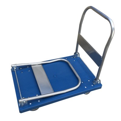 手柄拉手拖把加厚塑料平板车手推车拖车零配件新品300公斤两层双扶手