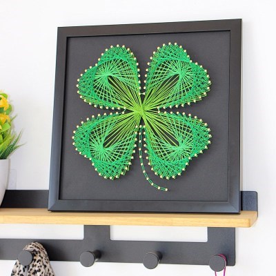 热销钉子毛线画diy材料包