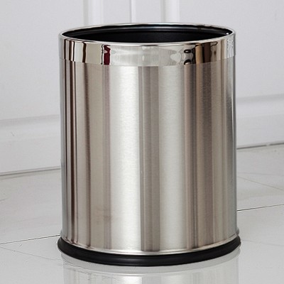 【不锈钢垃圾桶无盖金属防火图片】不锈钢垃圾桶无盖金属防火图片大全