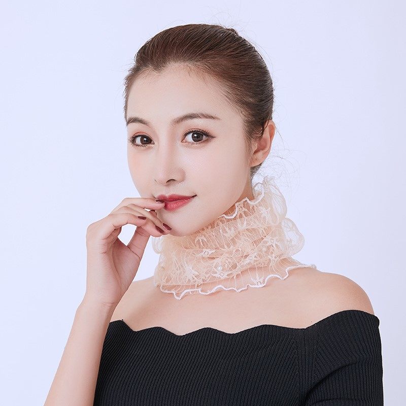 脖子装饰品颈带宽布缎带欧美脖套颈链个性网红款夏季遮挡加宽