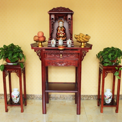 1(1折)已售050供桌佛龛条案中式神台家用贡品桌佛台香案财神爷供奉桌