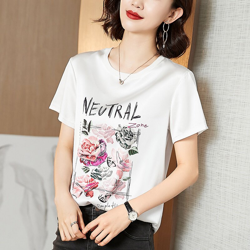 商场撤柜品牌折扣女装专柜正品店清仓唯品会特卖夏季气质真丝上衣