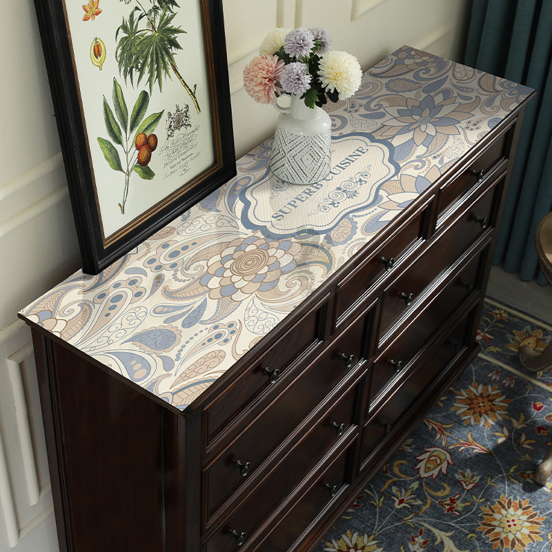 茶几桌垫2021新款台面皮革垫吃饭防油防水桌布可擦办公室鞋柜垫子