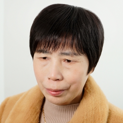 正品老人假发女真发头套全真自然奶奶化疗短发全头套真人发丝光头