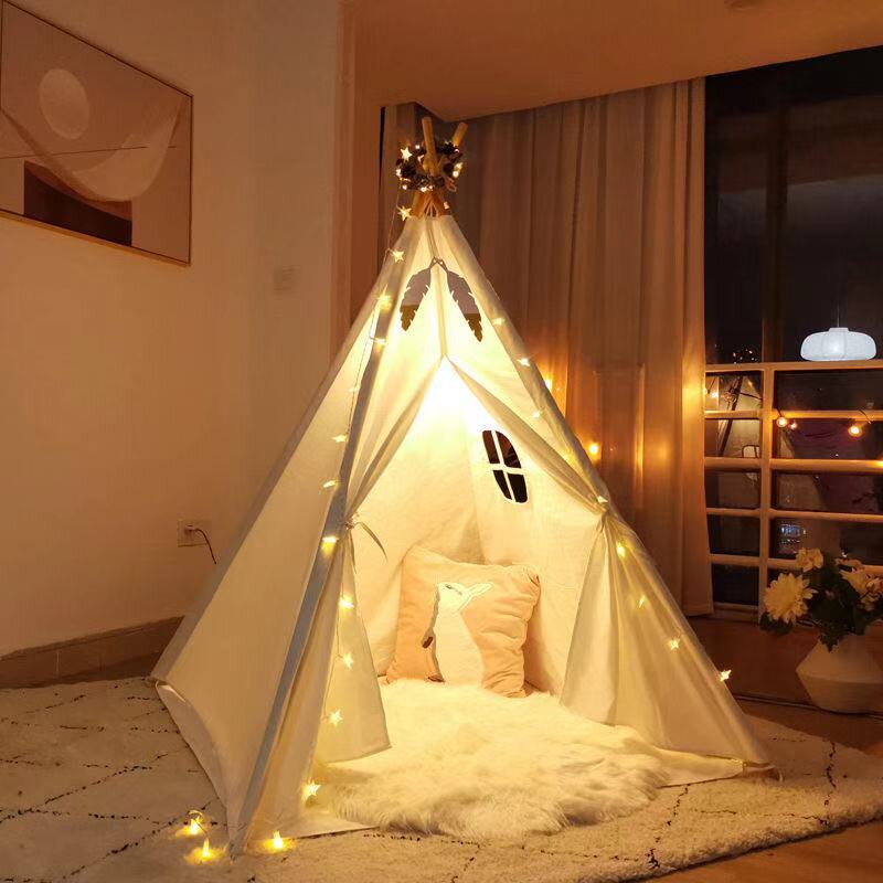 野餐帐篷ins儿童室内可睡觉网红户外2021款旅游公主游戏屋小房子