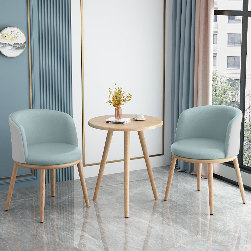 二人小茶桌北欧阳台小桌椅网红一桌两椅创意休闲茶桌椅组合三件套