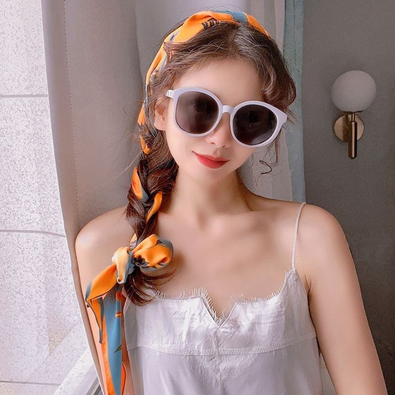 发箍发带一体系带复古港风两用高级感发带女绑发编发丝带头箍飘带