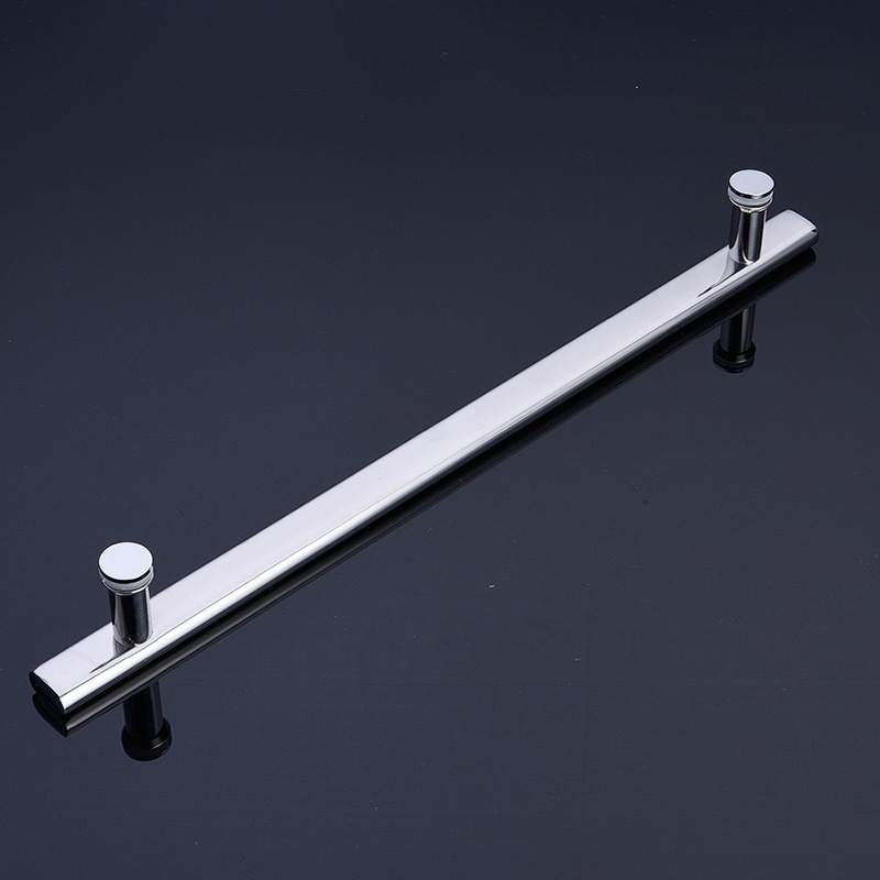 淋浴房拉手浴室玻璃门拉手304不锈钢浴室推拉移门把手孔距440mm