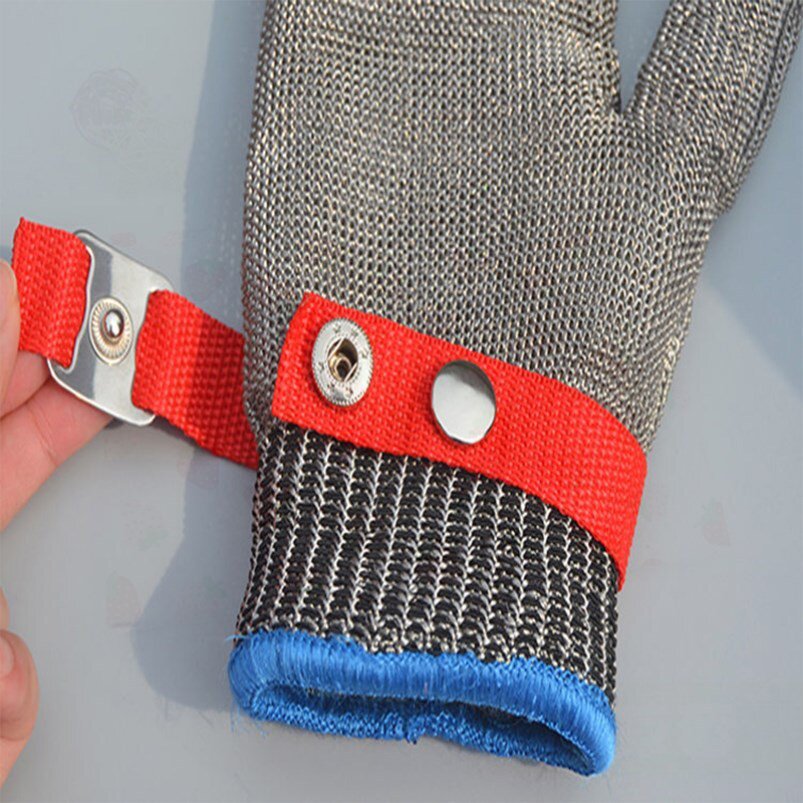 钢丝手套防割五指防切割开生蚝防刀割防玻璃割伤杀鱼用的金属防