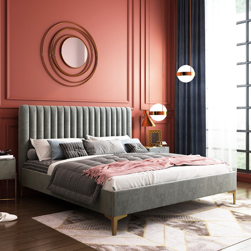 布艺床2021年新款