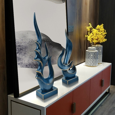 正品现代简约家具装饰品艺术摆设创意客厅玄关电视柜抽象摆件家居