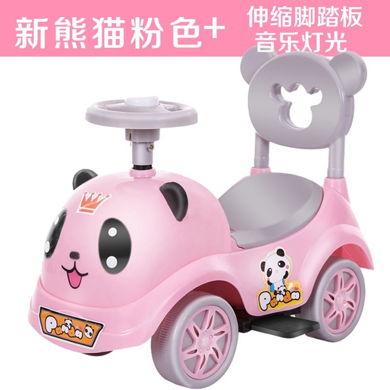 防男孩子翻宝宝悠悠儿童侧轮t车摇摇半车一岁扭扭车溜溜车万向车