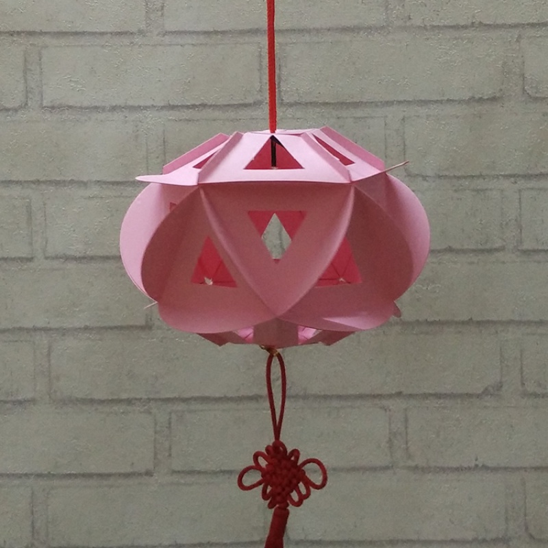 儿童手工折纸花球diy材料包绣球花灯笼半成品小朋友游戏手提春.