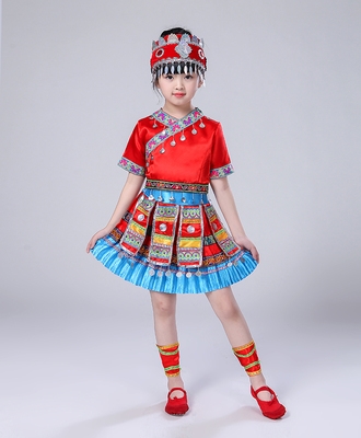 正品少数民族服装女瑶族服饰广西传统壮族三月三云南民族风表演出