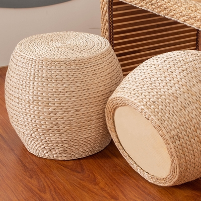 草编坐墩矮凳图片