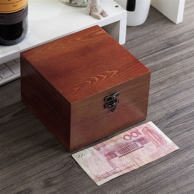 黑色木盒子图片