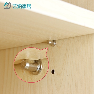 晾衣杆90度管子卡扣连接件l型角码 简易锁扣木板角铁层板拖家 90度