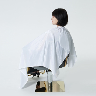 白色剪发围布发廊专业高档成人不粘发a理发店专用加大美发围布潮