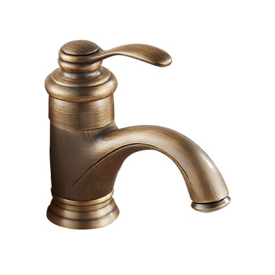 青铜色水龙头图片