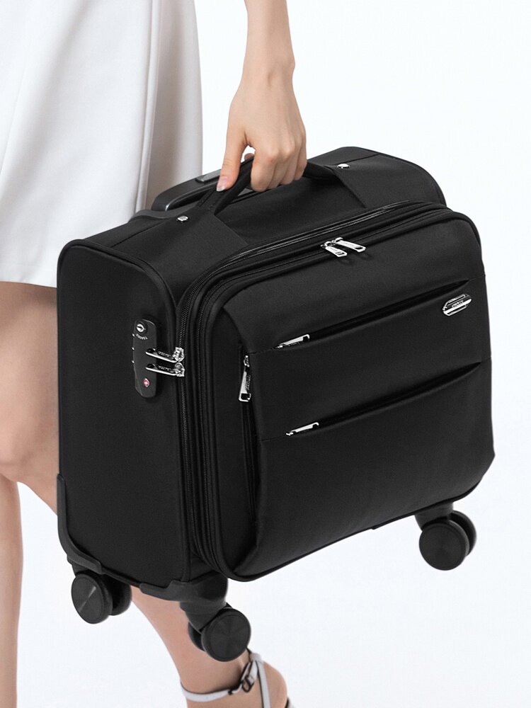 小号旅行箱女密码箱小型轻便拉杆箱短途迷你行李箱牛津布2014寸