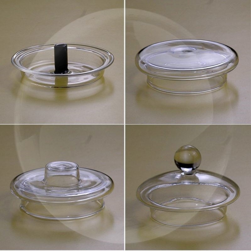 配件耐热蒸煮玻璃杯透明零配过滤水杯茶漏提梁配盖锅盖电茶壶水壶