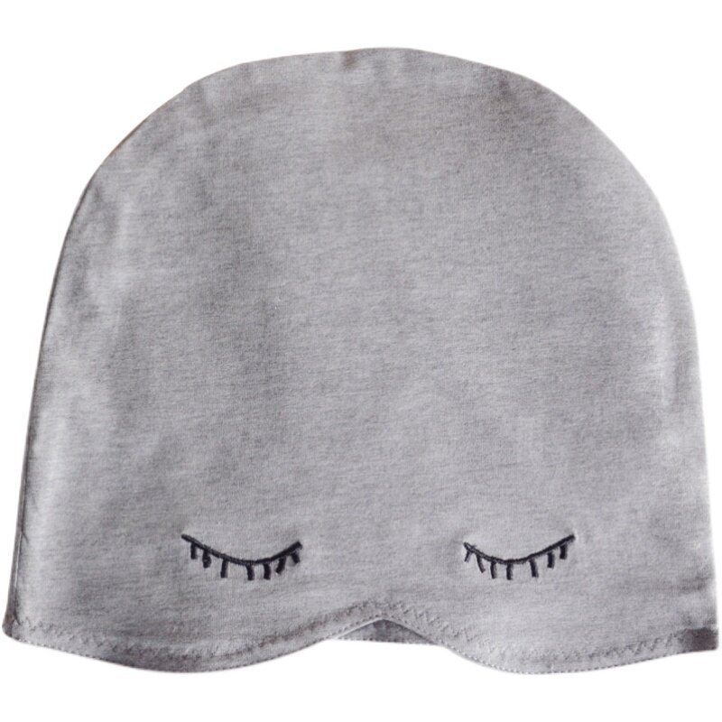 睡觉隔音头套月子帽夏季a薄款6月睡帽防乱发产妇专用帽子睡眠头发