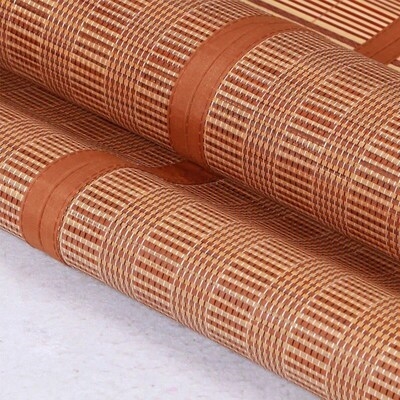 凉感纤维夏凉被光滑v镜面无毛刺竹席凉席子学生凉席可折叠单人双