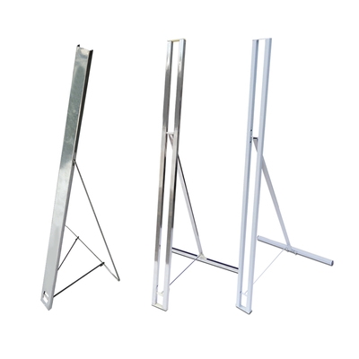 加粗方牌立人支架人像支架立架子架板架管架支撑展板立立人像广告