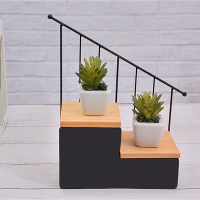 铁艺置物架花架楼梯图片