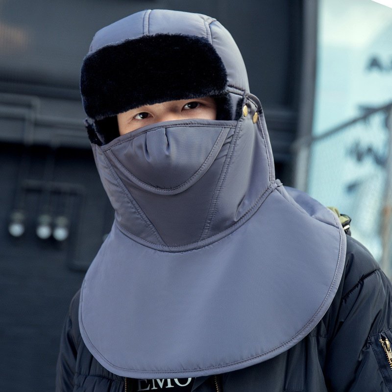 冬季保暖面罩男女电动车摩托车头套全护脸防寒挡风骑车装备防风