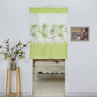 门帘卧室布艺四季通用半截图片