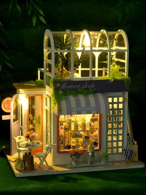 可爱小房子模型迷你图片