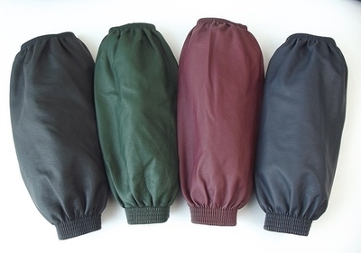 皮袖套防水成人白色图片