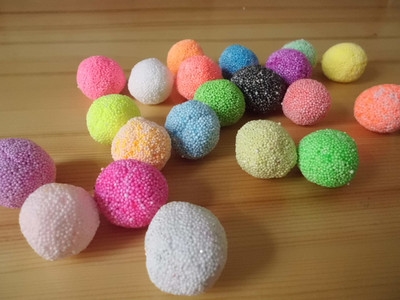 粘土泥diy画手工太空500g轻珍珠泡沫泥超橡皮泥颗粒雪花儿童彩泥