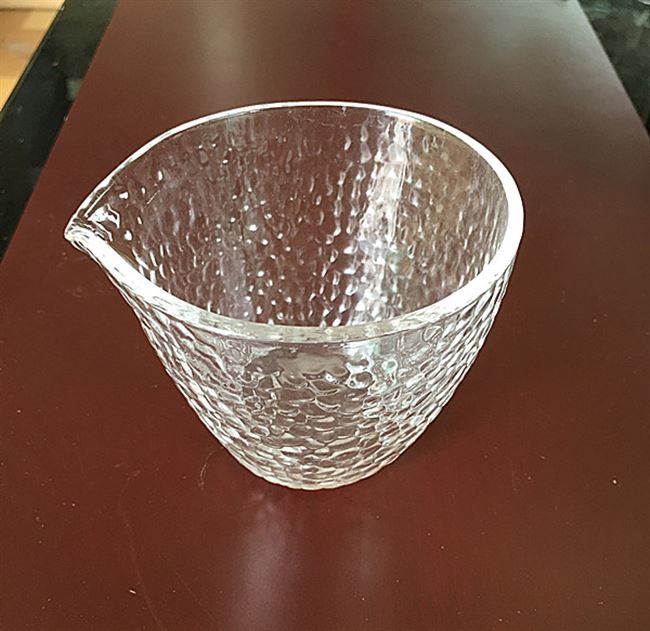 日式杯玻璃公茶目分茶具加厚锤纹玻璃杯纹手工锤包邮器玻璃公道