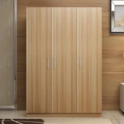 木质衣柜组合三门图片