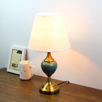 床头台灯可调光led灯卧室美式图片