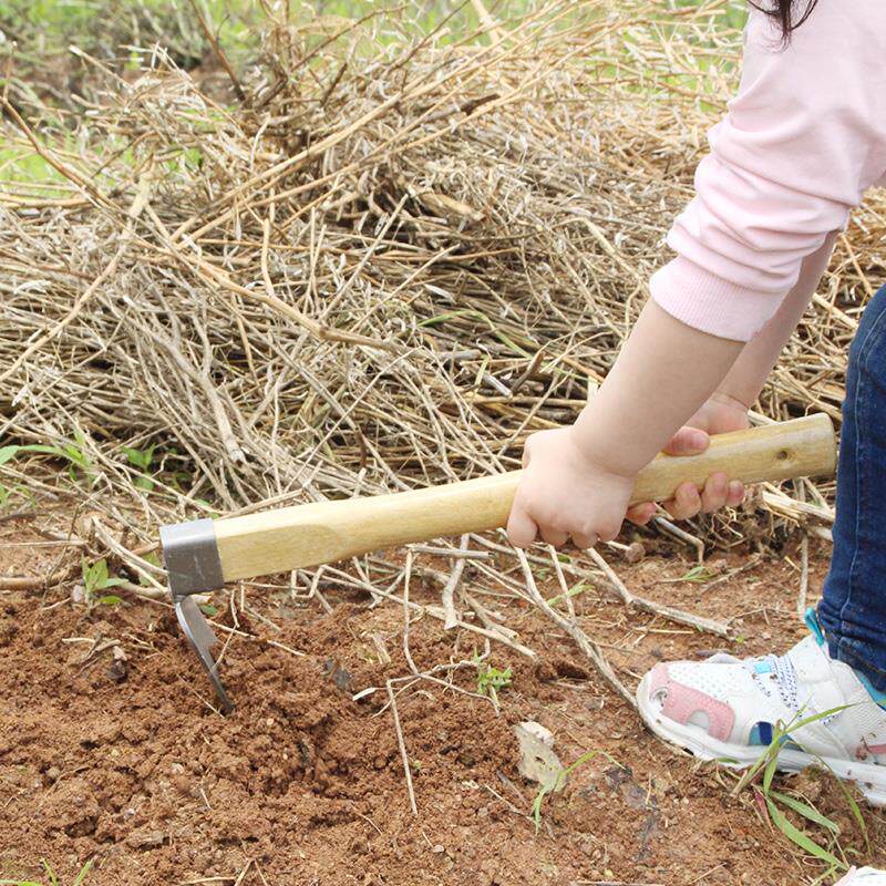锄头种菜挖笋铁制农用种花除草锄地户外园艺锄头