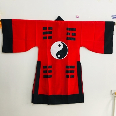新品 道教服装 法衣道袍道士道家衣服道服用品长袍太极八卦衣八卦经