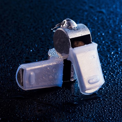 新款高分贝裁判教练训练比赛口哨户外指挥金属铜哨子刻字