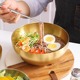 韩式冷面碗双层家用不锈钢碗韩国金拌饭碗大碗泡面沙拉碗商用餐具
