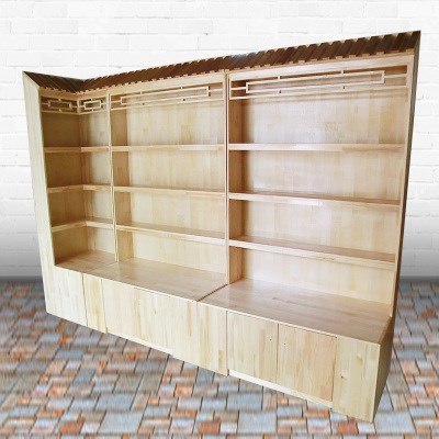 p食品杂粮货架柜架散装货柜木质超市展示展示糖果鸡蛋干果便利店