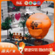 定制发光充气网红热气球气模摆件美陈装饰户外毛绒卡通商场气膜